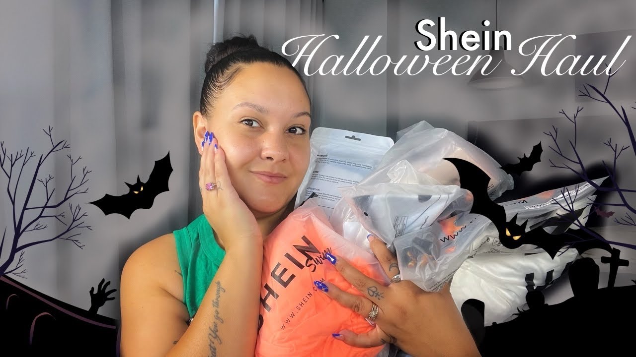 Halloween SHEIN Haul 2023 Halloween Ideas Why our Household