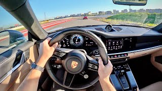 2023 Porsche 911 Turbo S - POV Driving Impressions (Porsche Experience Center)