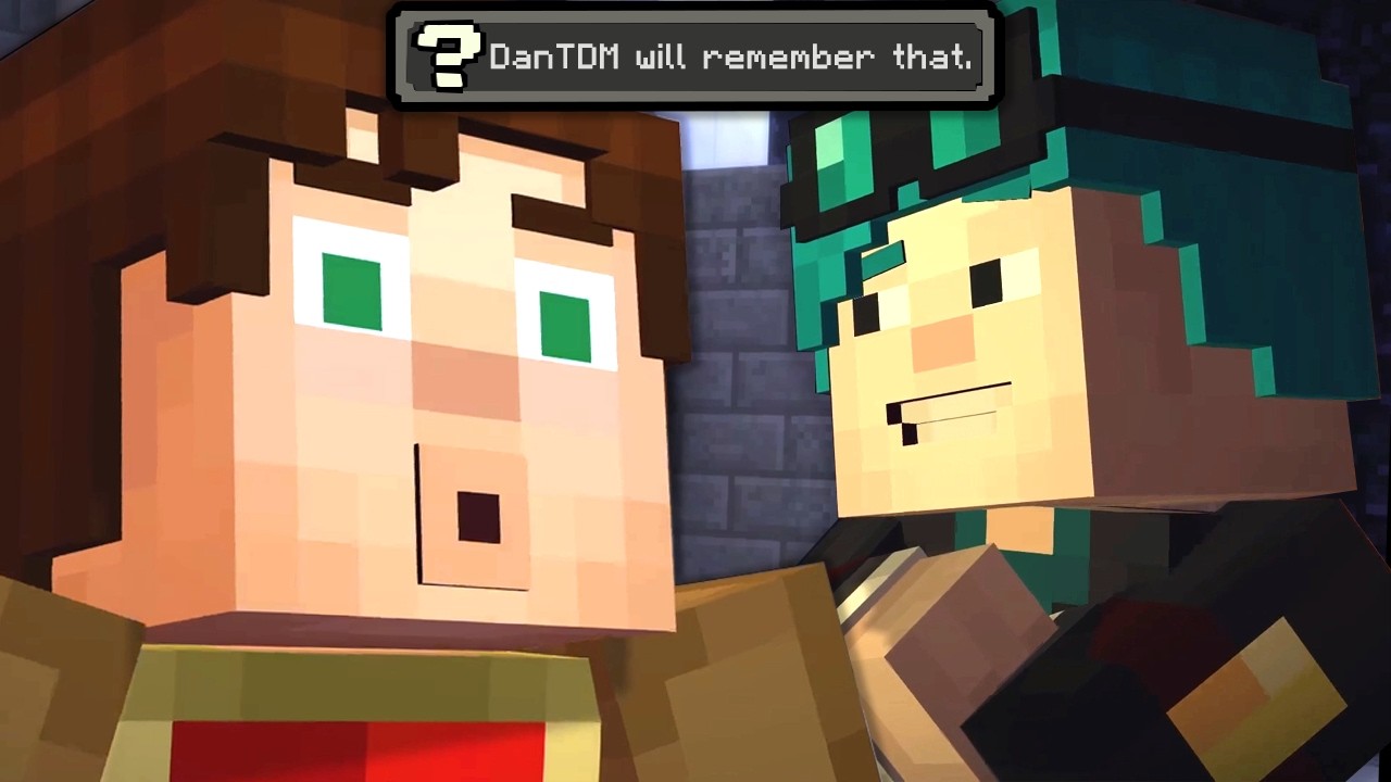 Minecraft Story Mode has YOUTUBERS in it???