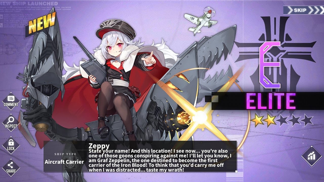 azur lane get zeppy kms graf zeppelin wishing well 2020 azur lane get zeppy kms graf zeppelin wishing well 2020