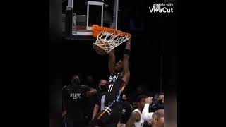 Kyrie Erving Taking Over Two Defender  Nets Nba 20202021 Season