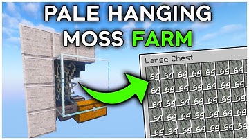 The EASIEST Pale Hanging Moss Farm in Minecraft Java 1.21+ (Tutorial)