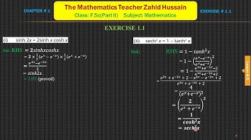 Lesson # 6   Functions And Limits  F ScPart II  Mathematics, Chapter 1 by Zahid Hussain