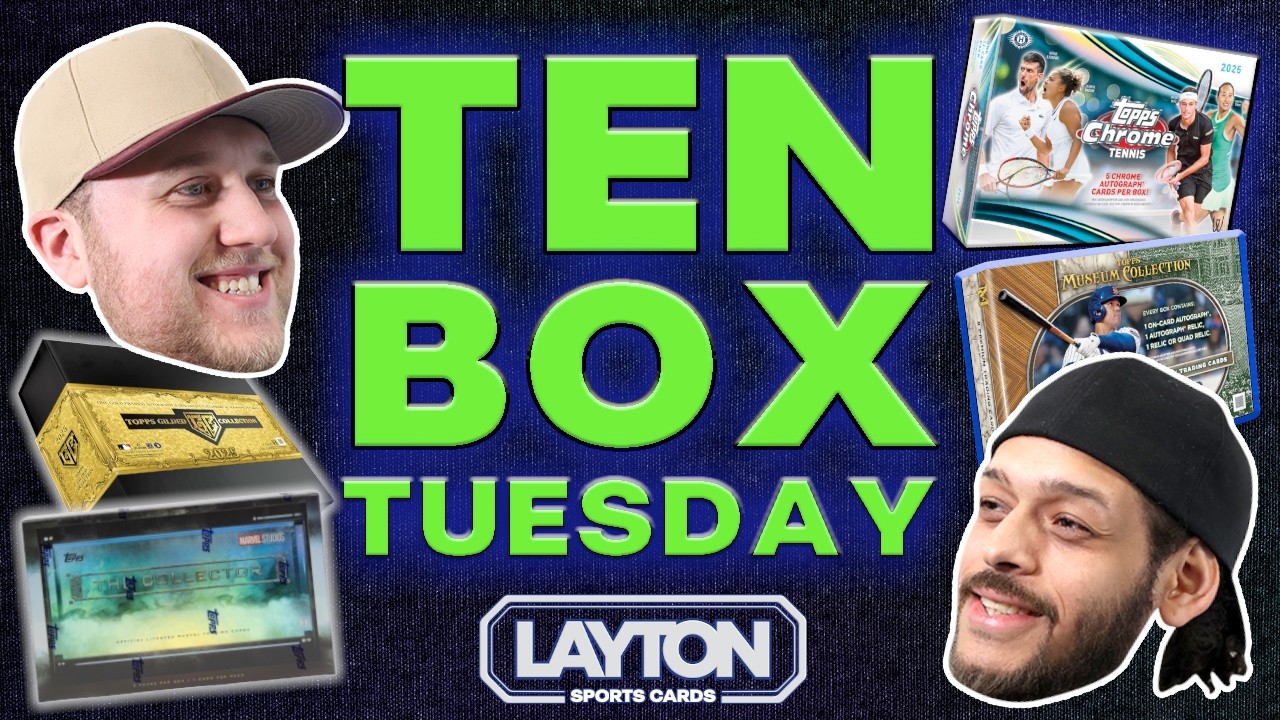 TENNIS DUAL CASE, MARVEL THE COLLECTOR, TEN BOX TUESDAY & MORE W/ LSC!