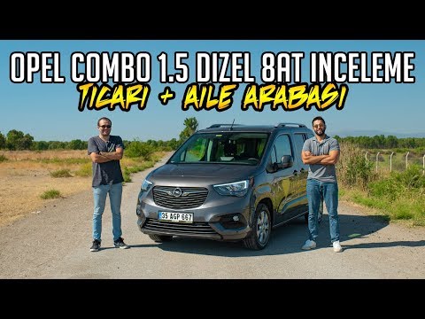 Yeni Opel Combo 1.5 Dizel 8AT / 130 HP 300 NM / Ticari Aile Arabası / Ultimate Paket