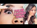 FALSE LASHES HACK | Applying UNDER Your Lashes