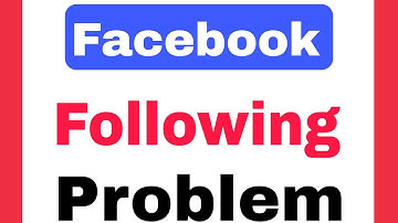 Facebook Fix Error Sorry there was a problem while following please try again Problem Solve