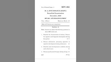 MPC-002  DECEMBER-2020 QUESTION PAPER IGNOU