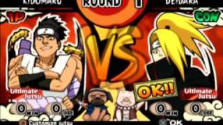 Naruto Ultimate Ninja 4 Kidomaru(me) Vs Deidara