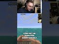 Ohnepixel Streamer Accepts Minecraft Challenge #shorts