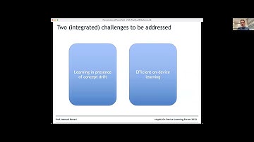 tinyML On Device Learning -  Manuel Roveri: Is on-device learning the next “big thing” in TinyML?