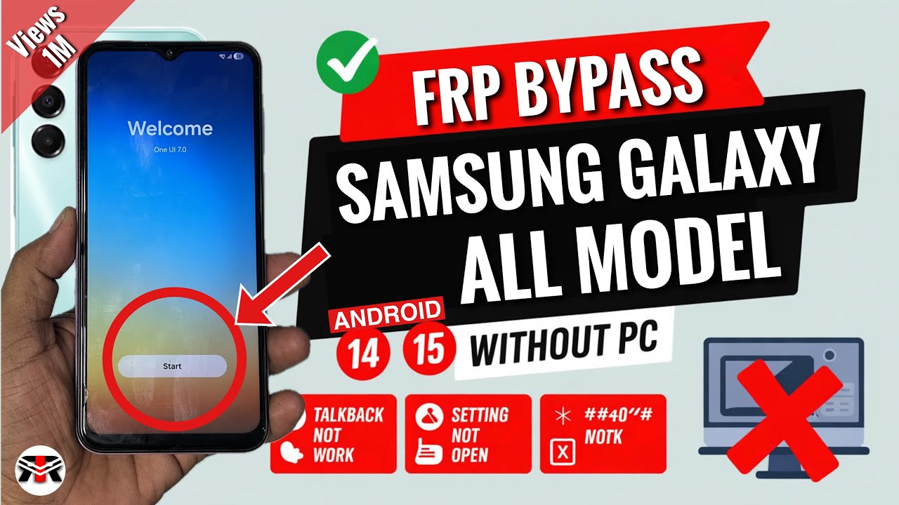 👉 Обход FRP для всех устройств Samsung 2025 | 📱 Android 13/14/15 | Разблокировка FRP | 100% работ...