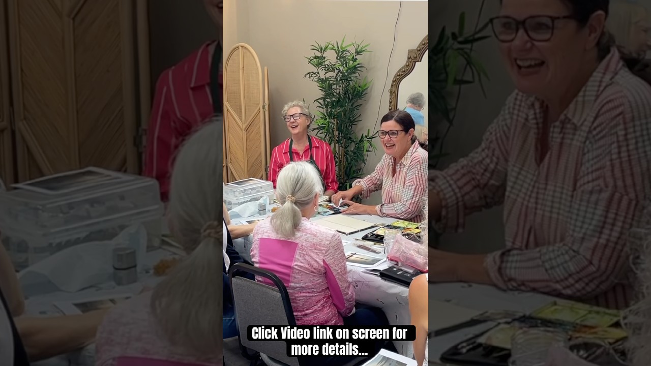 Присоединяйтесь ко мне в этом году в этом волшебном путешествии, посвященном акварели 💕🎨 