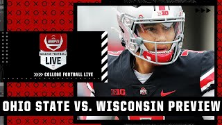 Ohio State breaking out the BLACK UNIFORMS vs. Wisconsin 🔥 | College Football Live