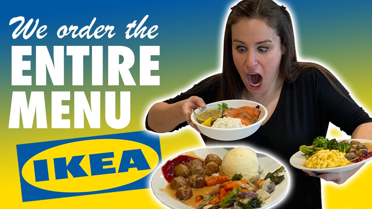 Eating EVERYTHING at IKEA in 24 hrs | HellthyJunkFood