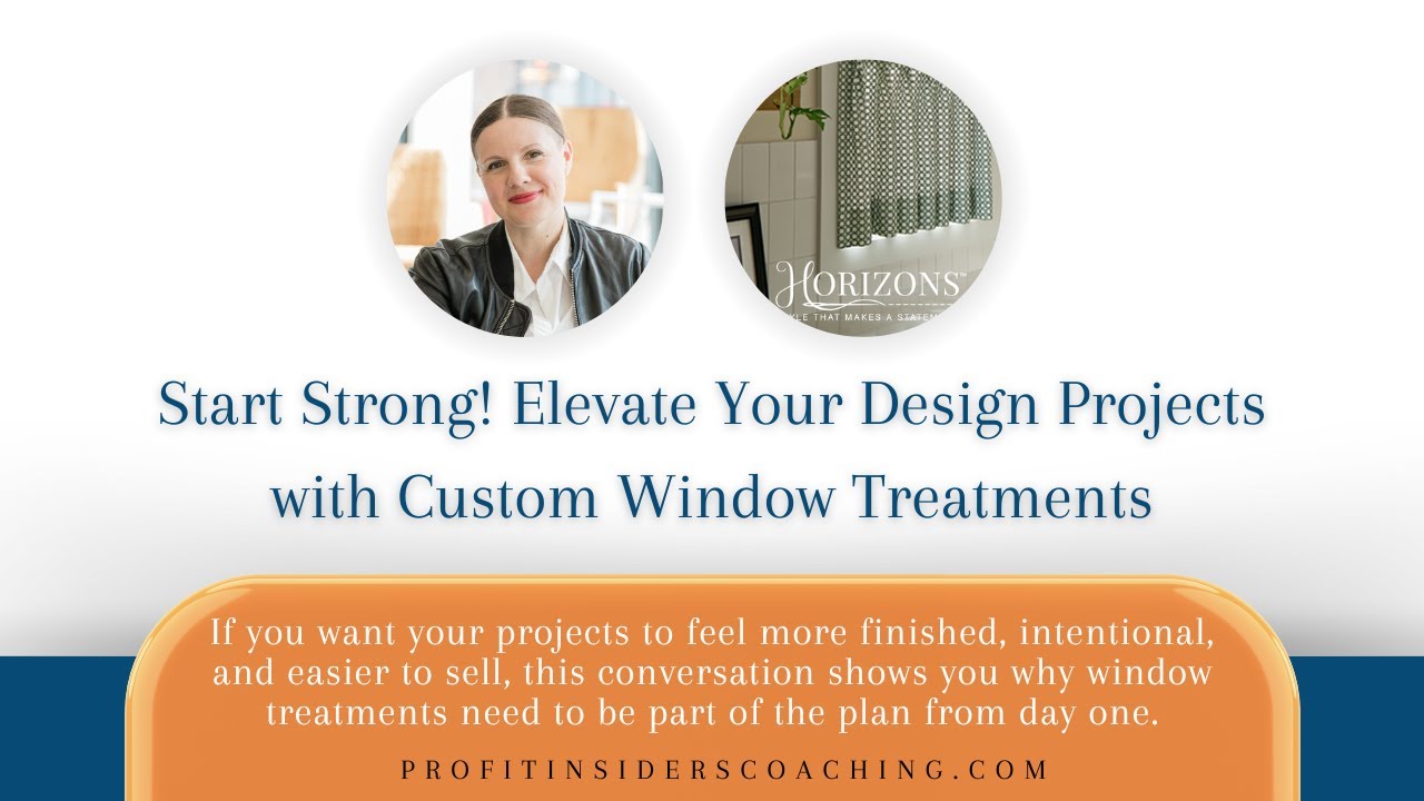 Start Strong! Elevate Your Design Projects with Custom Window Treatments