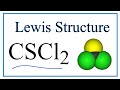 CSCl2 Structure and Bonding Concepts