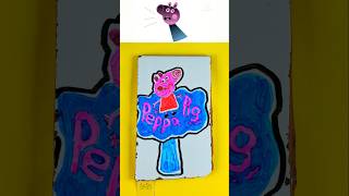 Sprunki 🎵 I Drew Peppa Pig Logo 🐷 With Water Painting Pen 🖍️ #sprunki 🎶