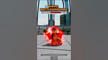 This NEW Character Has A SECRET Finisher In HEROES BATTLEGROUNDS #roblox #heroesbattlegrounds