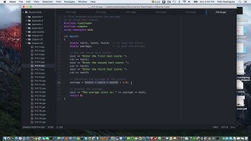 C++ Chapter 3 Examples Part 1