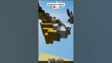Augustus client 😈🤘 #shorts #minecraft #trending #fyp #client #pvp #god #hacker #fly #hack #best #wow