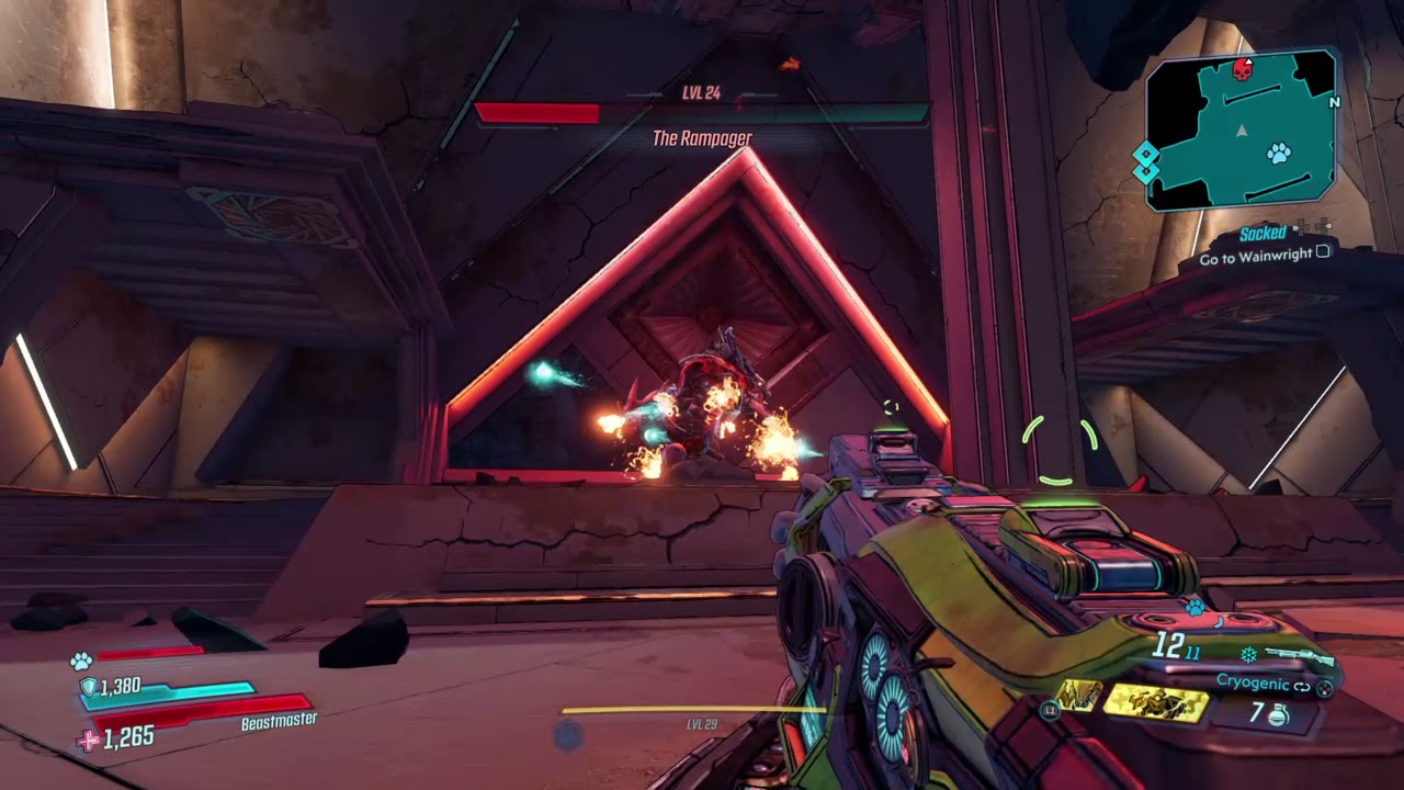 Borderlands Rmapager Borderlands® 3_Myself vs The Rampager - YouTube