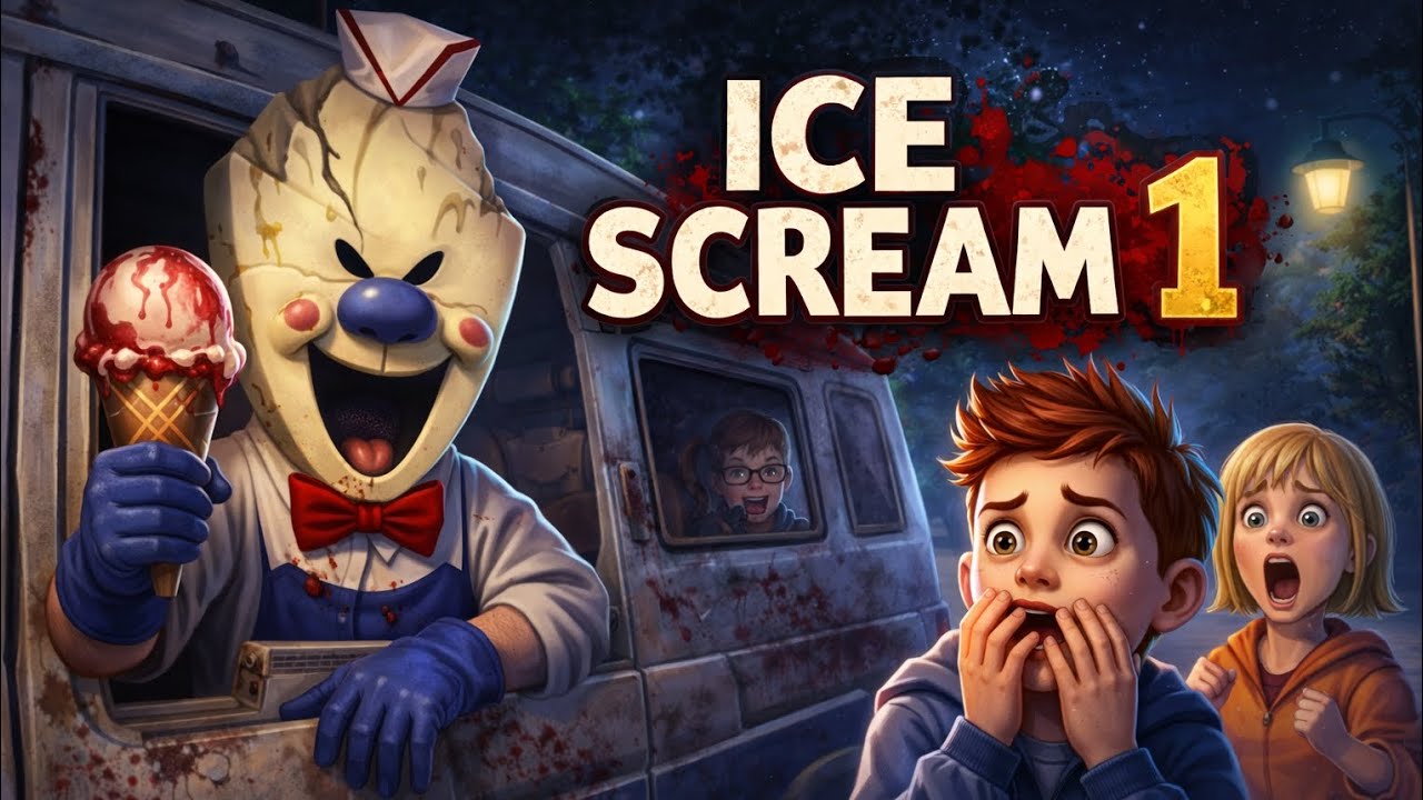 Ice Scream 1 Gameplay | Horror Puzzle Game | Rod Ice Cream Man