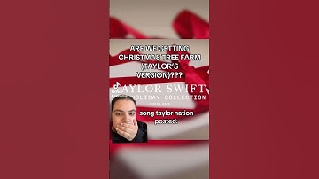 Are We Getting Christmas Tree Farm (Taylor’s Version)?!! #erasworldtour #taylorsversion #taylorswift