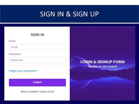 SIGNIN & SIGNUP #part1 | SIGN IN