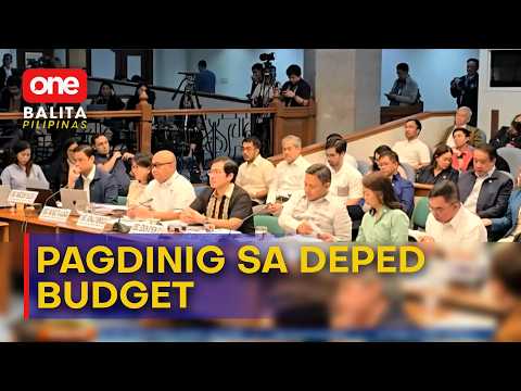 Pagdinig ng Senado sa proposed 2027 budget ng DepEd, gumulong na | One Balita Pilipinas