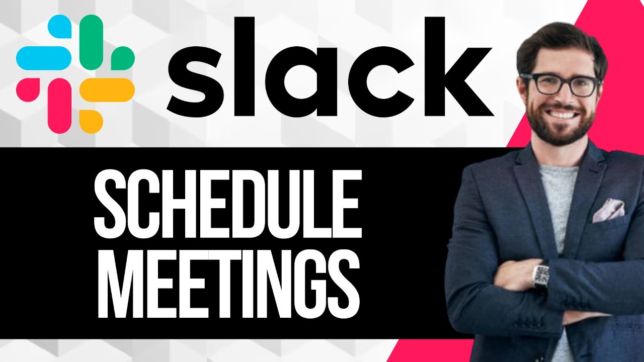 How To Schedule Meetings In Slack - YouTube