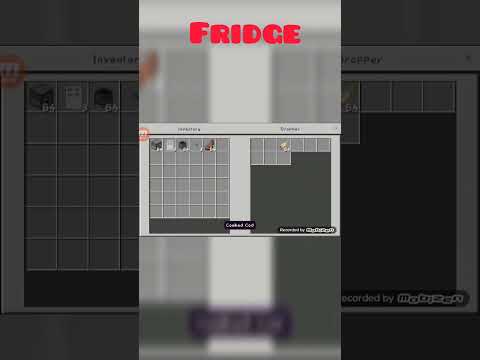 minecraft fridge building||