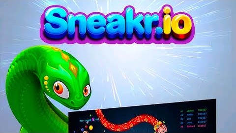 Snake.io - Gameplay Walkthrough Part 1 Arcade mode New Mobile Games (Android, iOS)