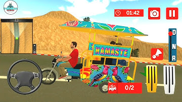 Chingchi Rickshaw Game: Tuk Tuk Parking Simulator #2 Level 6-9 Gameplay Walkthrough iOS, Android