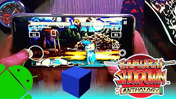 Samurai Shodown Anthology - PS2 Emulator Android Gameplay - Aether SX2 APK - Samurai S Mobile - 2022