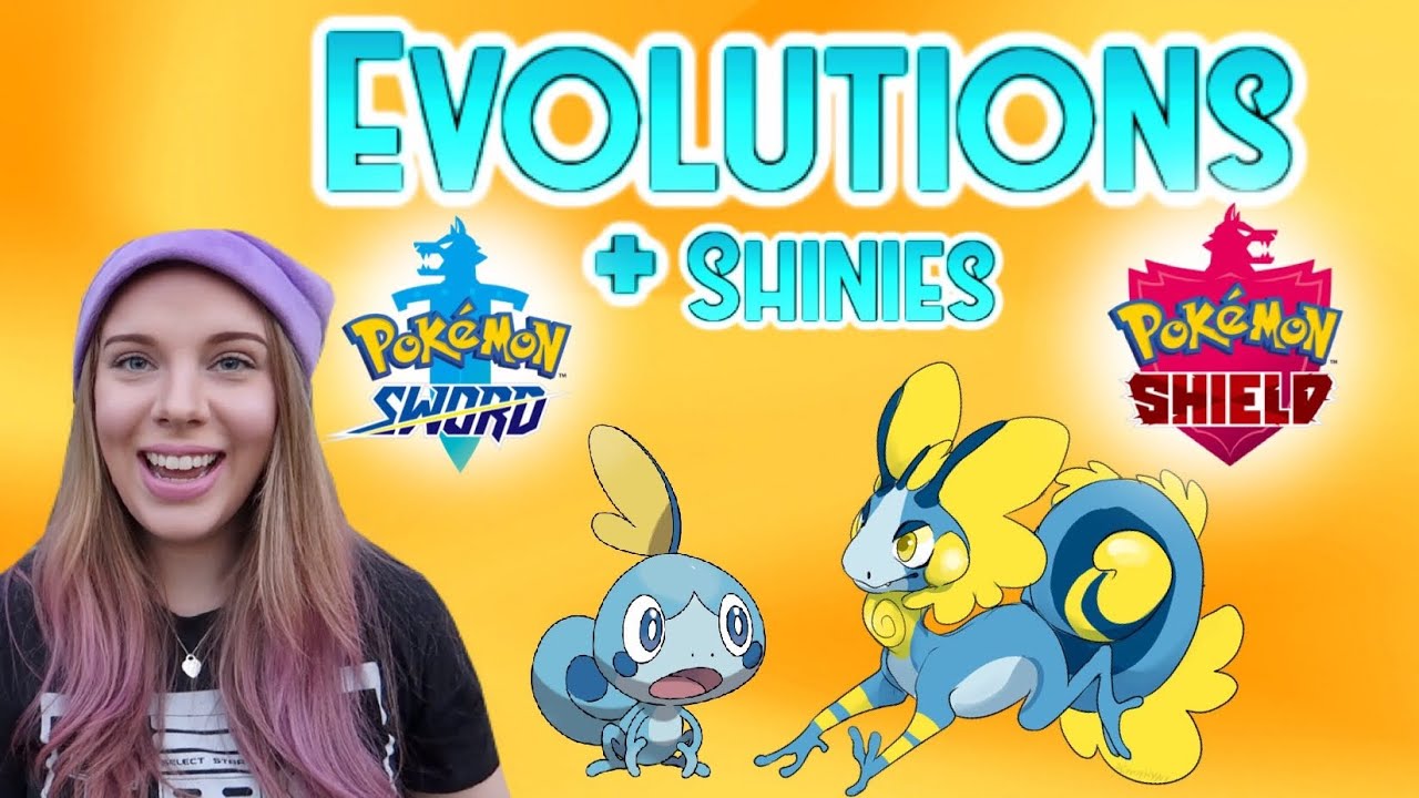 Shiny Gen 8 pre-evolutions Pokemon Sword/shield switch 