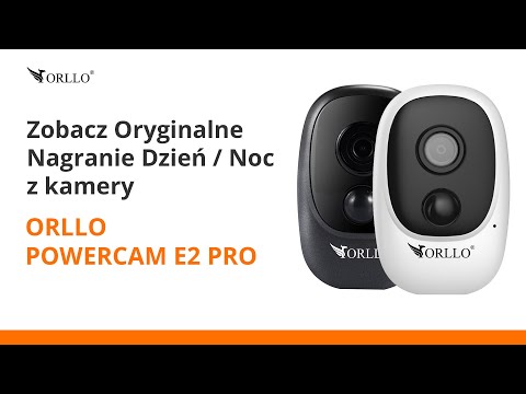 ORLLO POWERCAM E2 Kamera IP Wifi  Bezprzewodowa Na Baterie PIR FULL HD 128GB Monitoring