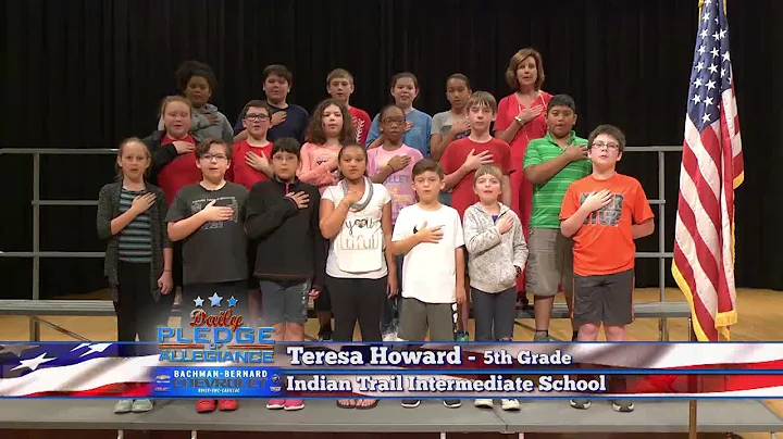 Daily Pledge of Allegiance: Teresa Howard's 5th-Gr...