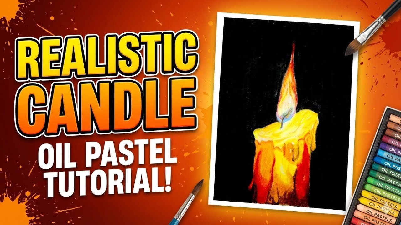 Easy Oil Pastel Drawing | Easy Oil Pastel Drawing For Beginners #pathakkalahouse #oilpasteldrawing 