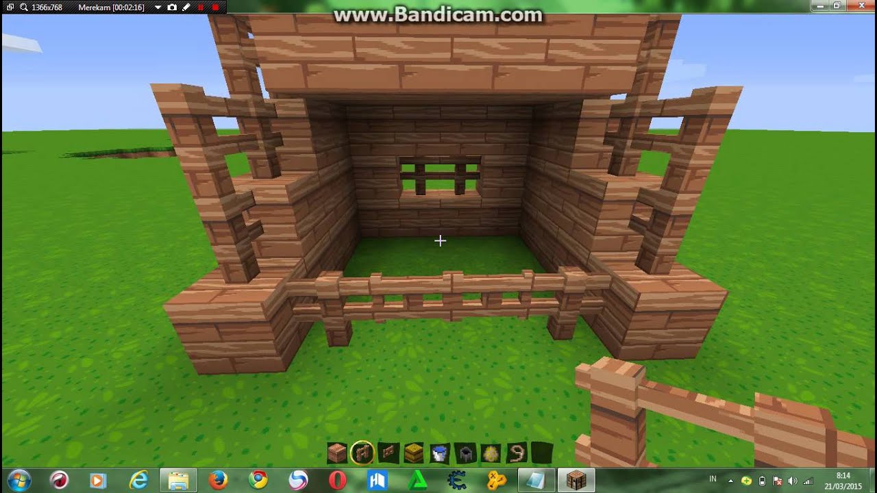 Minecraft Tutorial 3 Cara Membuat Kandang Kuda YouTube