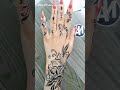 نقش حناء مرام مالك مصممة في مجال النقش و الحناءاستكرات كتب تعليم 5