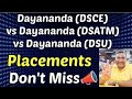 DSCE Bangalore - Dayananda Sagar College of engineering Placements, review, comedk colleges cutoff