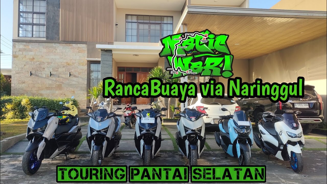 TOURING PANTAI SELATAN RANCA BUAYA VIA NARINGGUL | NMAX NEO S & XMAX CONNECTED