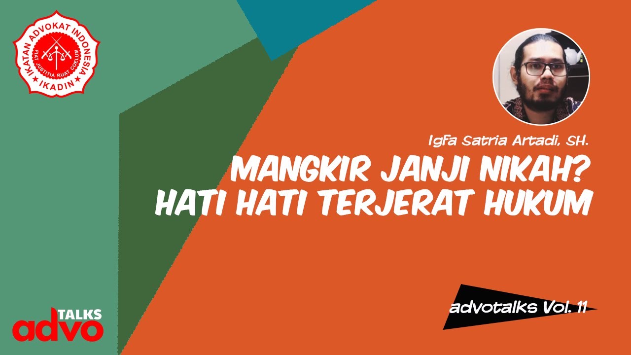 Mangkir Janji Nikah, Hingga Batal Menikah? Hati-Hati Terjerat Hukum!