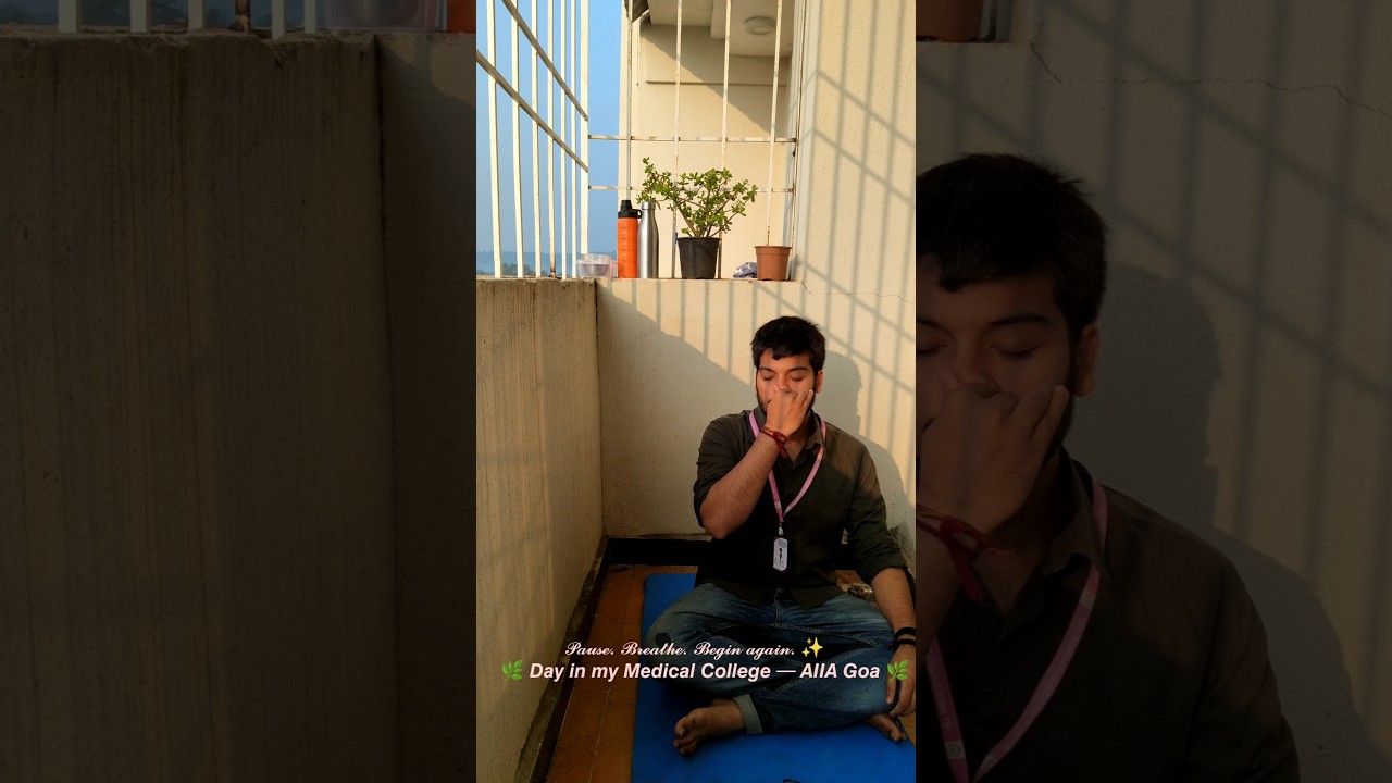 A day in my life at AIIA GOA 