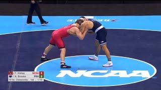 Aaron Brooks(PSU) vs Trent Hidlay(NCST) 3/23/24 (Jeff Byers Radio Call)