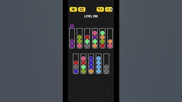 Ball sort puzzle level 350