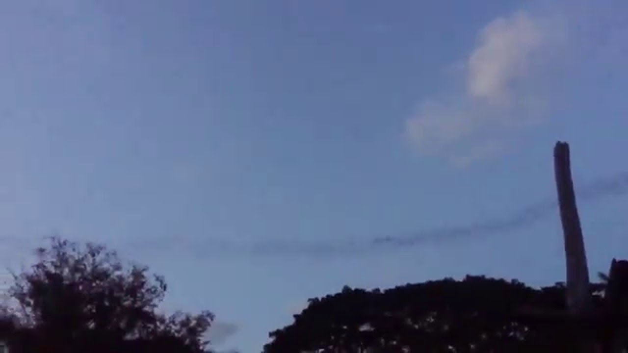 Millions of bats leaving cave in Phnom Sampeau, Cambodia