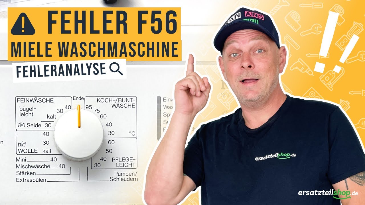 Miele Waschmaschine Fehlermeldung F56 YouTube
