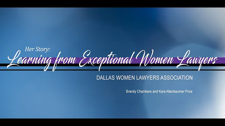 DWLA Series   Her Story: Brandy Chambers and Kara ...